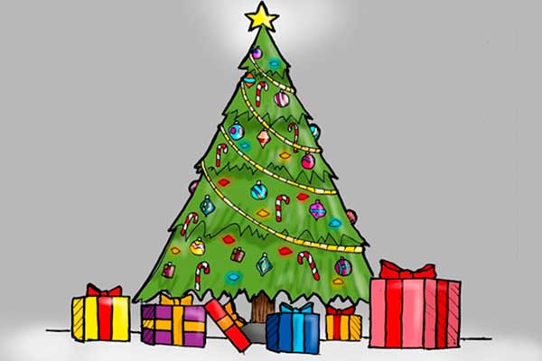 Decoriamo l'albero di Natale insieme ai bambini
